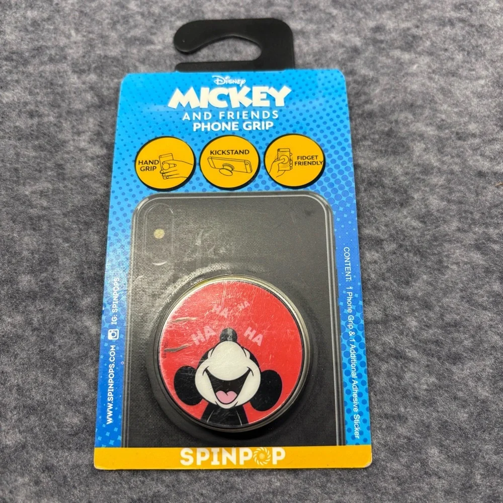 Disney Mickey Mouse Red SpinPop Phone Grip - Pack of 5